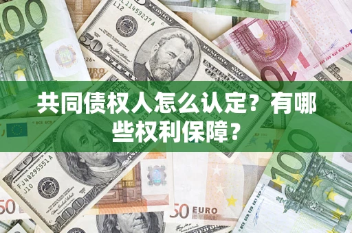 北京共同债权人怎么认定？有哪些权利保障？