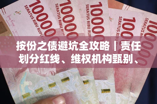 北京按份之债避坑全攻略｜责任划分红线、维权机构甄别、纠纷处理全流程拆解