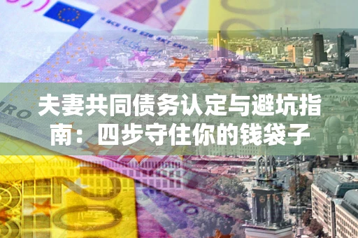 北京夫妻共同债务认定与避坑指南：四步守住你的钱袋子